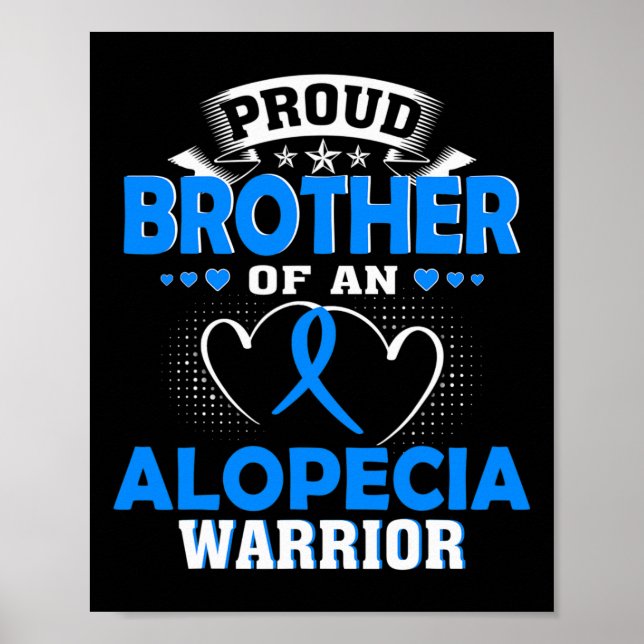 EN ALOPECIA-GARRIOR POSTER (Framsidan)