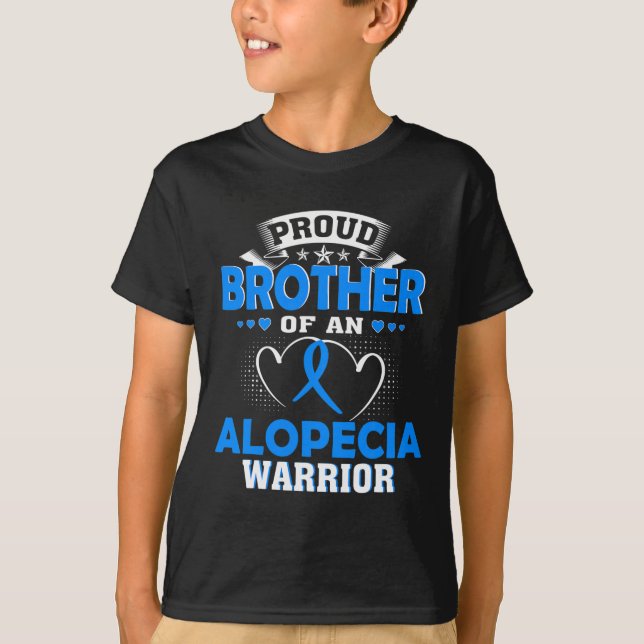 EN ALOPECIA-GARRIOR T SHIRT (Framsida)