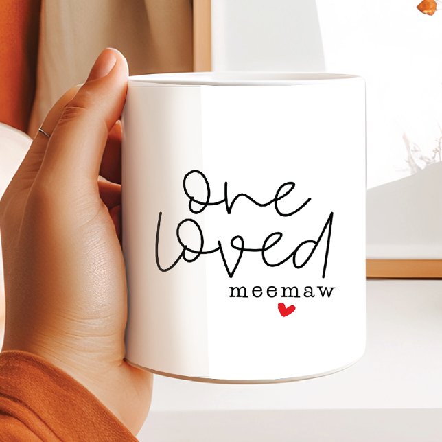 En Älskad Mormor Kaffemugg (Skapare uppladdad)