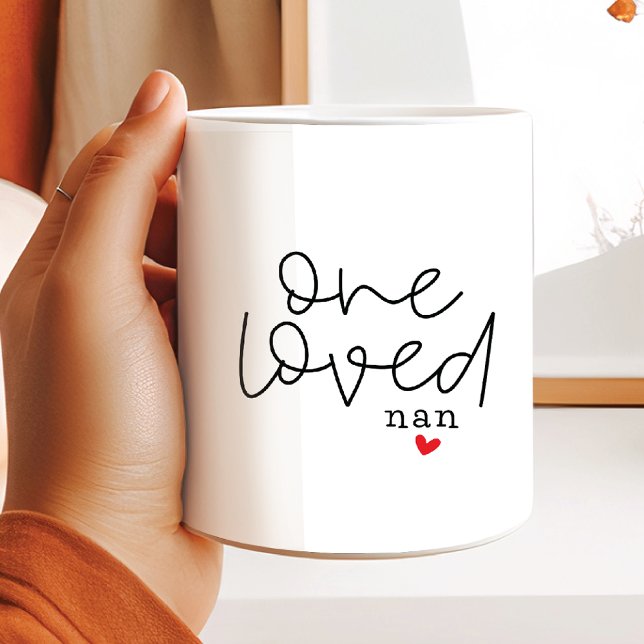 En Älskad Mormor Kaffemugg (Skapare uppladdad)