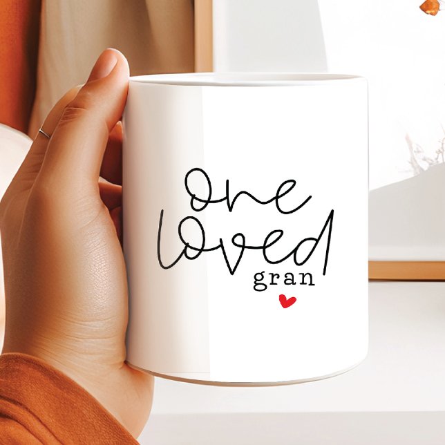 En Älskad Mormor Kaffemugg (Skapare uppladdad)