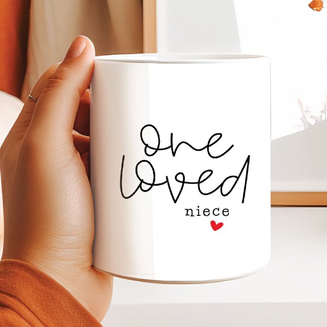 En Älskad Niece Kaffemugg (Skapare uppladdad)