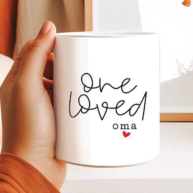 En Älskad Oma Kaffemugg (Skapare uppladdad)