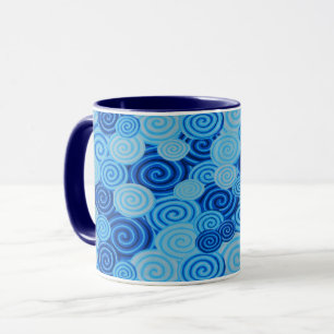 En älsklig Philip Jacobs-väv Spiral Mugg