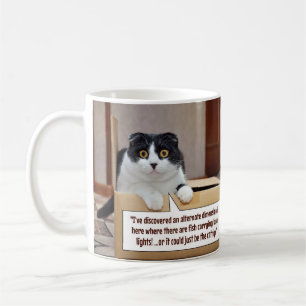 En alternativ dimension kaffemugg