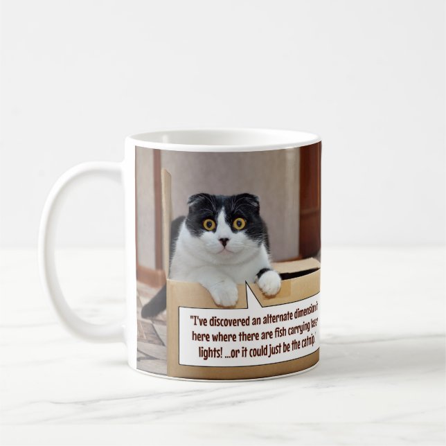 En alternativ dimension kaffemugg (Vänster)