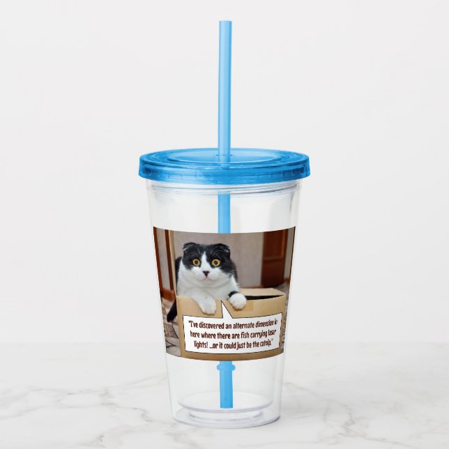 En alternativ dimension take away mugg (Framsida)