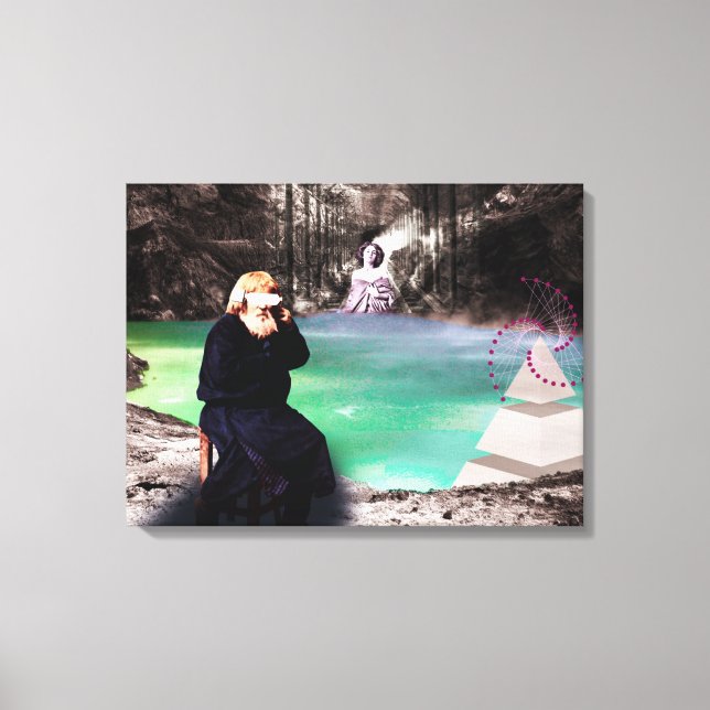 En alternativ verklighet 1 canvastryck (Framsida)