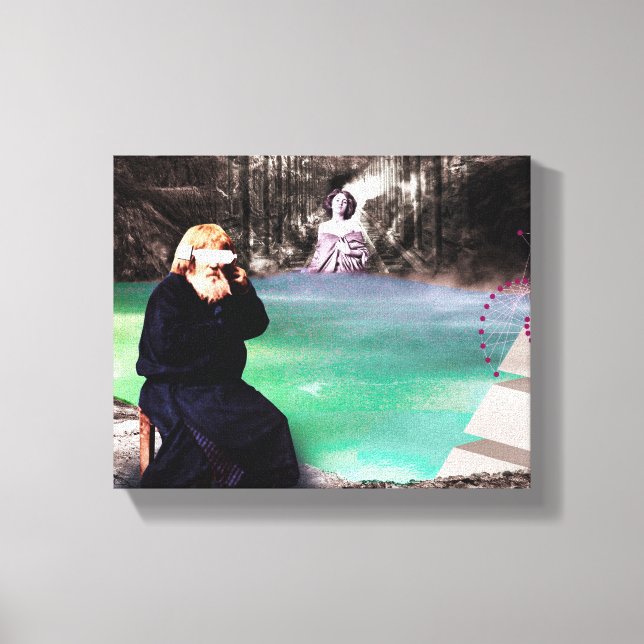 En alternativ verklighet 1 canvastryck (Framsida)