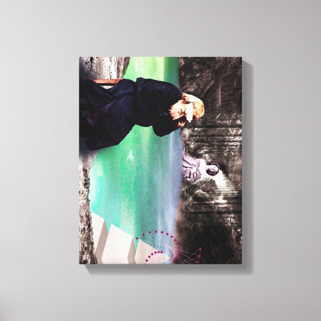 En alternativ verklighet 1 canvastryck (Framsida)