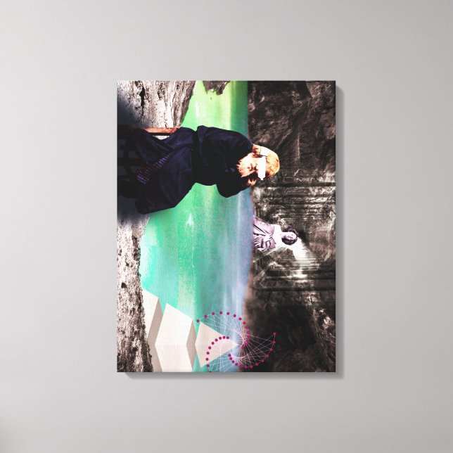 En alternativ verklighet 1 canvastryck (Framsida)