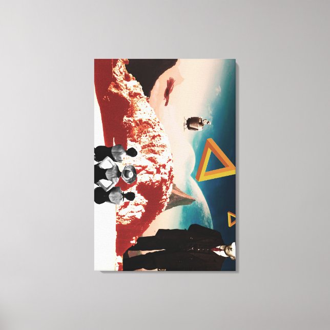 En alternativ verklighet 2 canvastryck (Framsida)