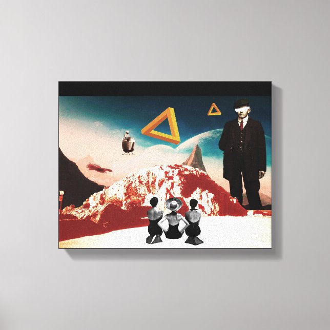 En alternativ verklighet 2 canvastryck (Framsida)