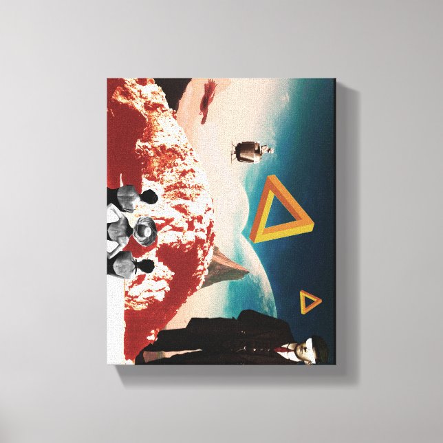 En alternativ verklighet 2 canvastryck (Framsida)