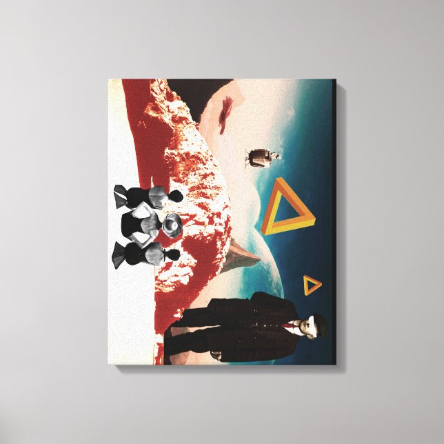 En alternativ verklighet 2 canvastryck (Framsida)