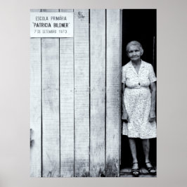 En Amazonas-skola. Scuola Amazonia. Poster