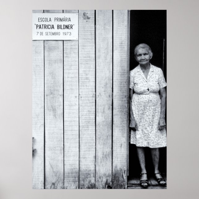 En Amazonas-skola. Scuola Amazonia. Poster (Framsidan)