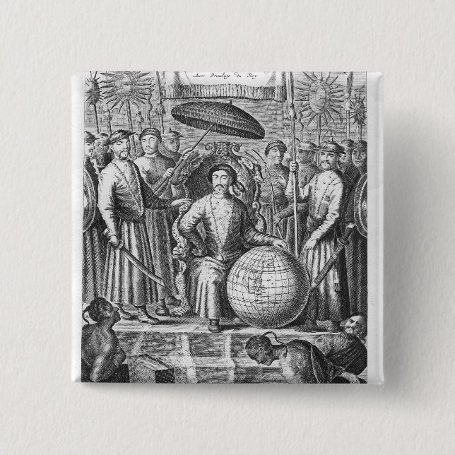 En ambassad från Öster-Indien Knapp (Framsida)