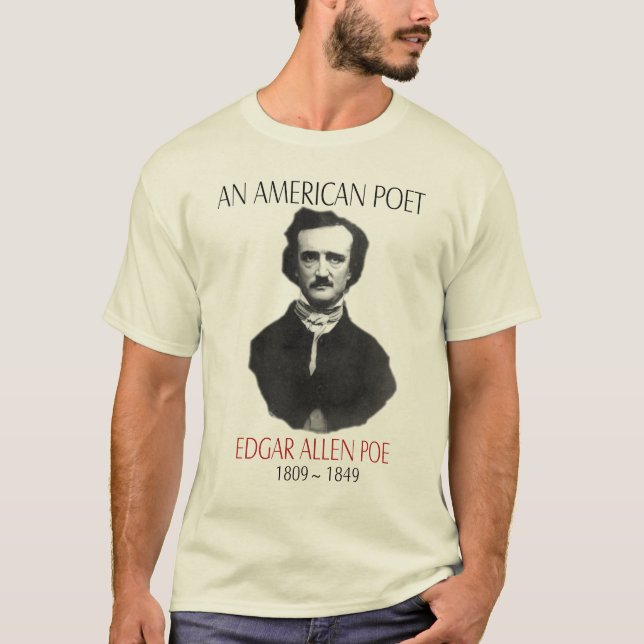 En amerikanPoet Tee (Framsida)