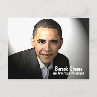 En amerikansk president vykort