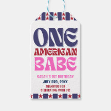 En amerikansk unge 4 juli 1-årsdag