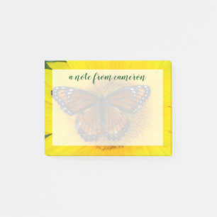 En amiral Limenitis Archippus Post-it Block