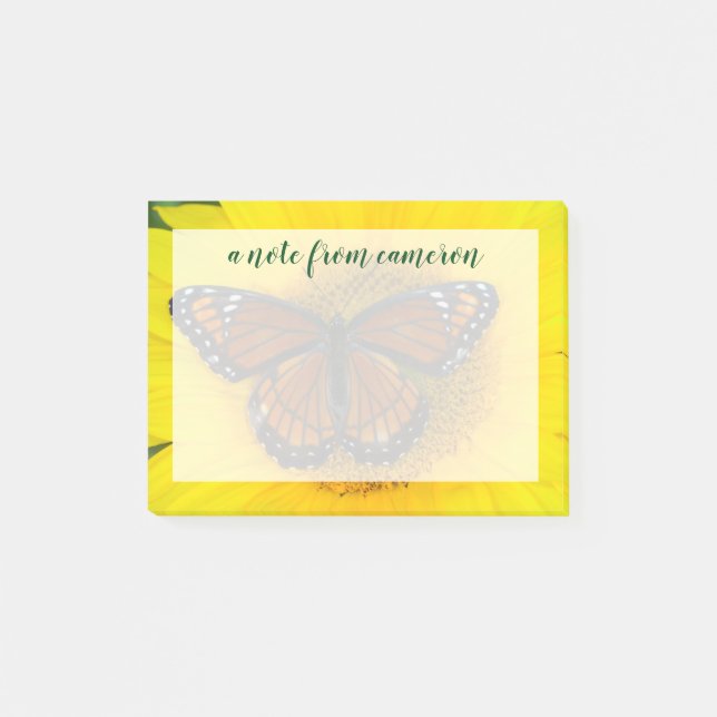 En amiral | Limenitis Archippus Post-it Block (Framsida)