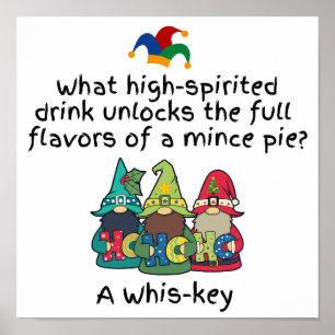 En Amusing Flavorsome Mince Paj Joke Poster