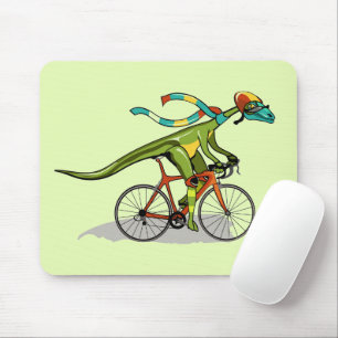 En Anabisetia Dinosaur Riding A Bicycle. Musmatta