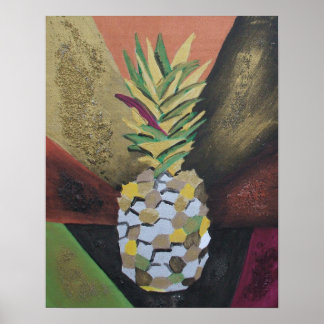"En ananas för sig" Poster