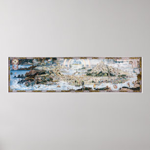 En anciente Mappe of Fairyland Poster