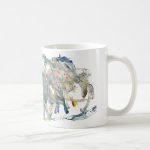 En andehäst genom tiderna av Sarah Rose Mug Kaffemugg