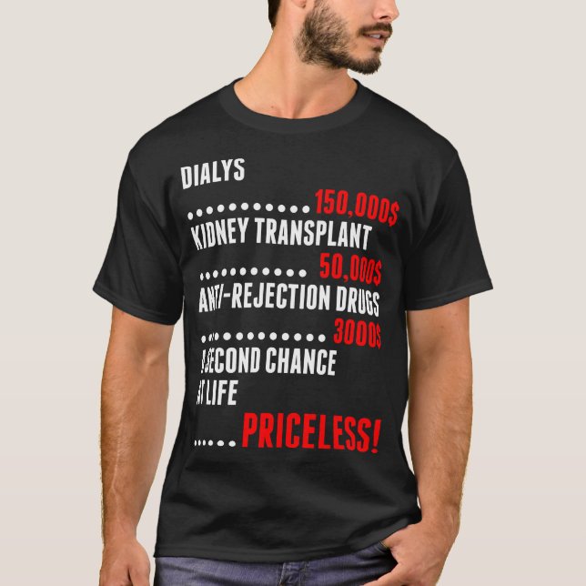 En andra chans till prislös livskjorta t shirt (Framsida)