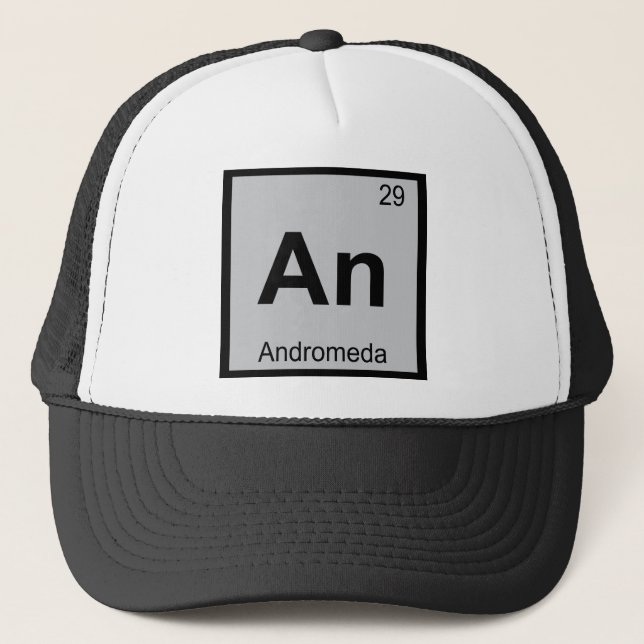 En - Andromeda Grekisk kemi Periodiska systemet Keps (Framsida)