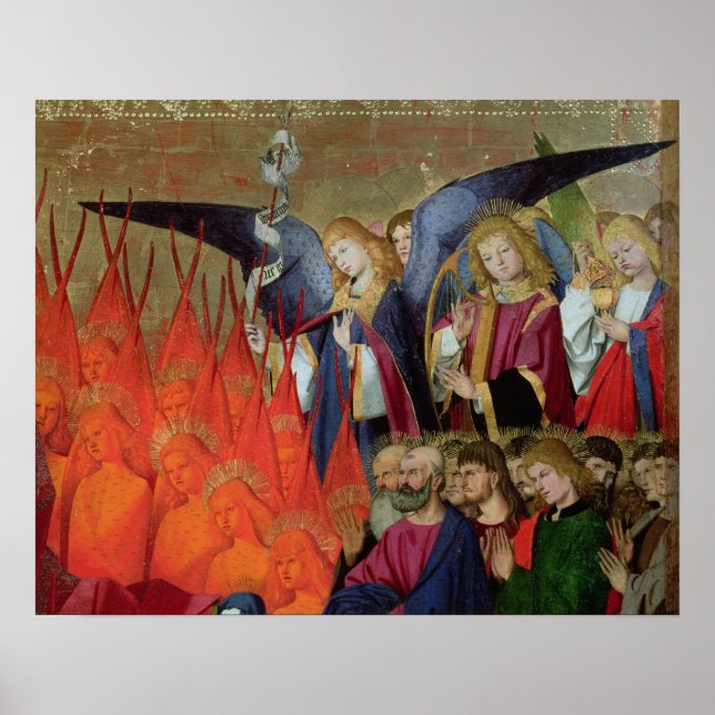 En ängel från "Jungfrukoronationen" Poster (Framsidan)