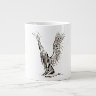 En ängel jumbo mugg
