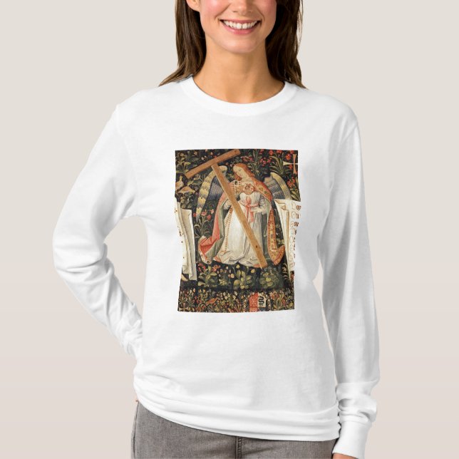 En ängel som bär kor tee shirt (Framsida)