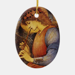 En ängel som spelar Flute - Ornament