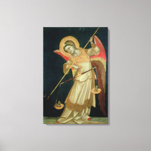 En ängel som väger en Soul, c.1348-55 Canvastryck