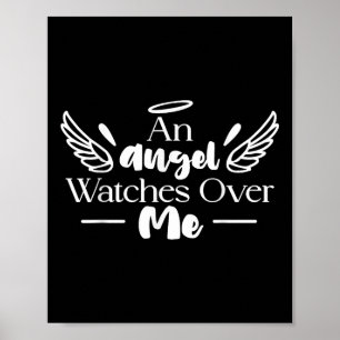En ängel tittar över mig Pappa Mamma Kvinnor Manar Poster