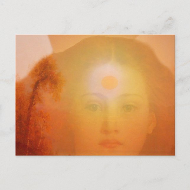 En ängels bredd vykort (Framsida)