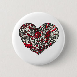 En aning rött knapp