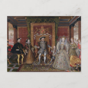 En anklagelse om Tudor-successionen: Familjen till Vykort