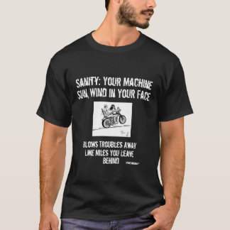 En anknyta till Sanity en naturlig kick Tee Shirt