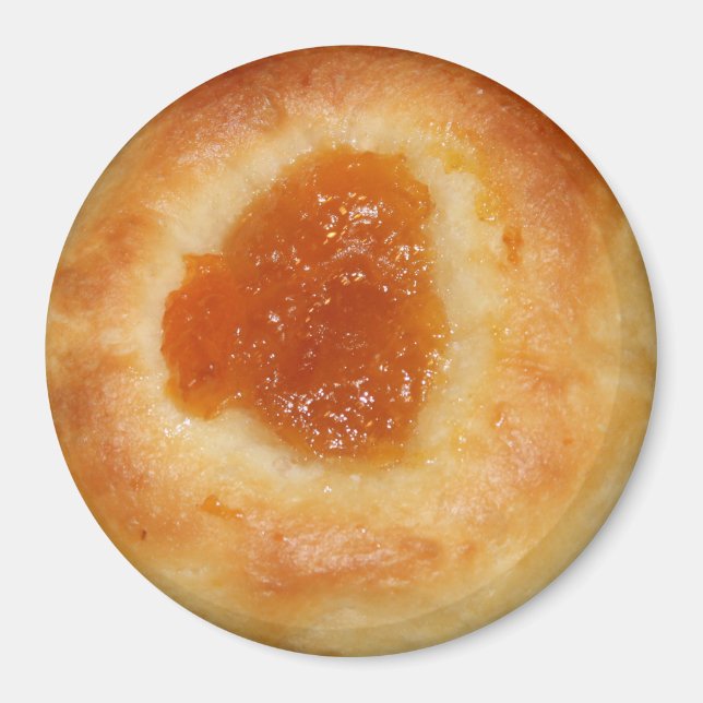 En annan aprikoskolache-magnet magnet (Framsidan)