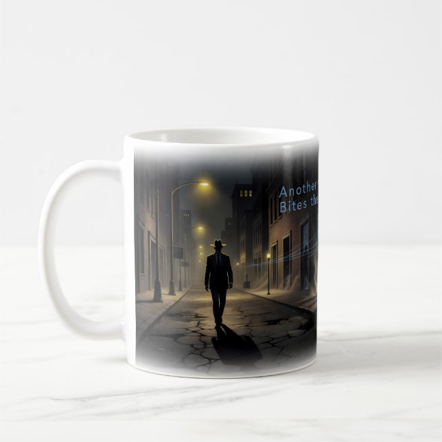 En annan biter stoftet Noir Walk-mugg Kaffemugg (Vänster)