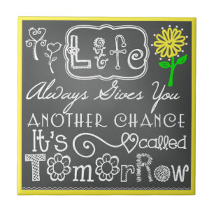 En annan Chance Chalkboard-utseendet CeramicTile Kakelplatta