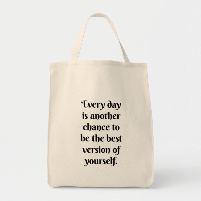 En annan Chance Livsmedel Tote Bag Tygkasse (Framsidan)