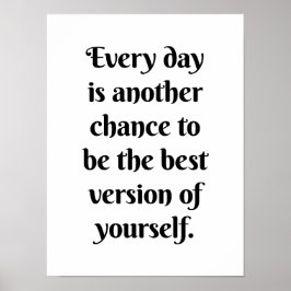 En annan chans Poster