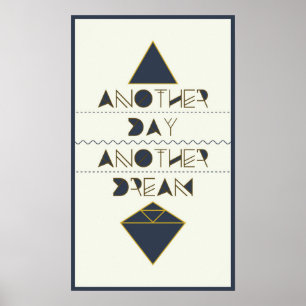 En annan dag Another dröm Poster